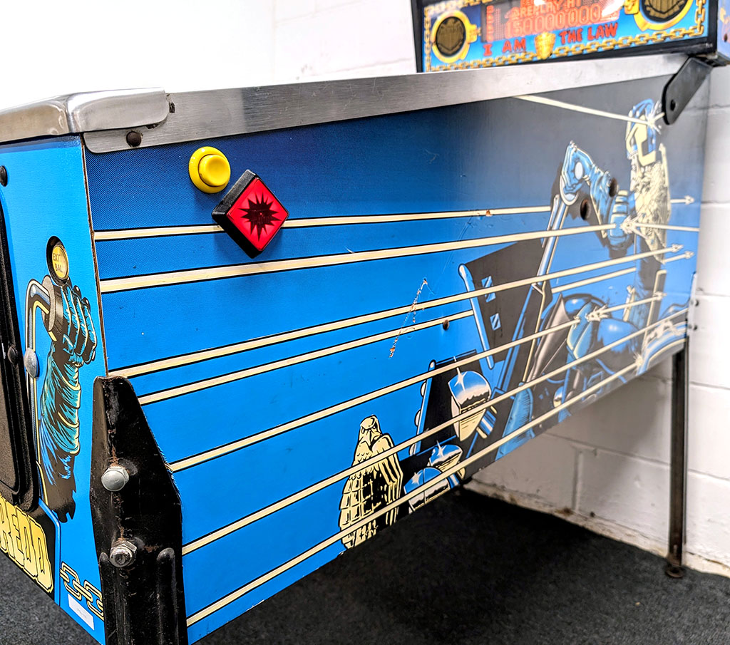 Judge Dredd Pinball Machine For Sale UK